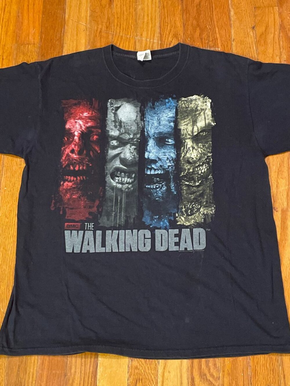 Vintage The Walking Dead T-Shirt Mens Size L